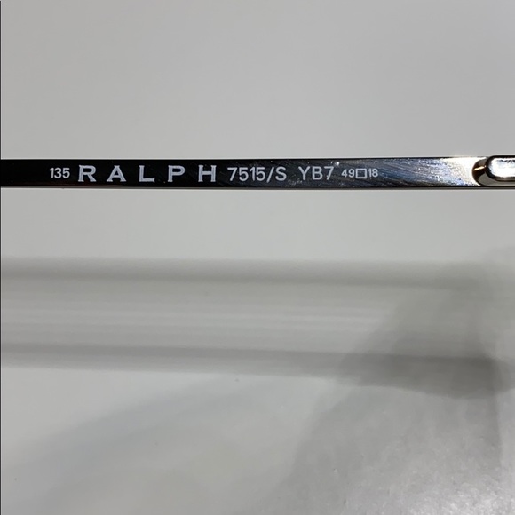 Vintage Ralph Lauren Silver/Smoke Sunglasses - Picture 4 of 4